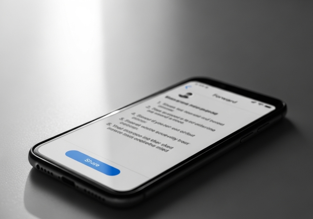 WhatsApp conversation on smartphone in morning sunlight — Bengaluru lease renewal dispute documentation