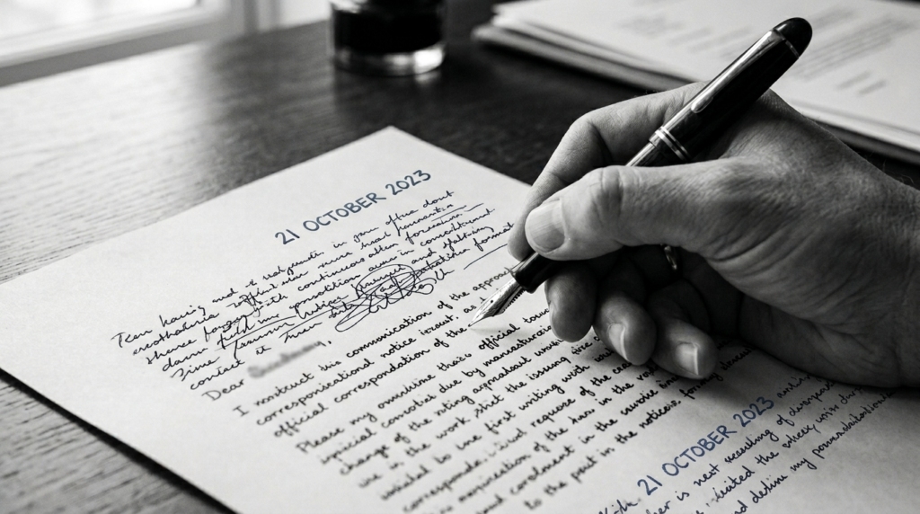 formal notice landlord tenant dispute India documentation