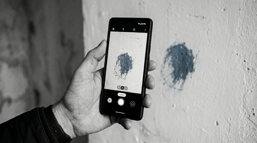 photographing flat at move in India deposit protection