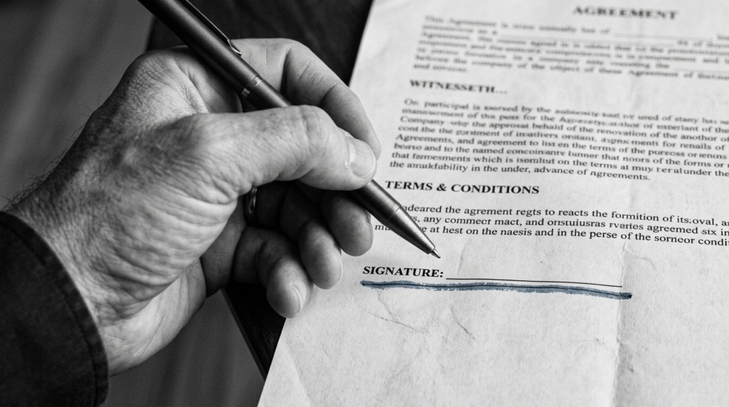 hesitating to sign rental agreement bad landlord warning signs