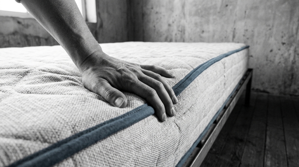 checking mattress furnished flat India before signing