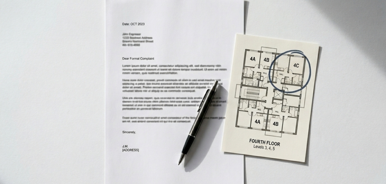 noise complaint apartment India how to file RWA police