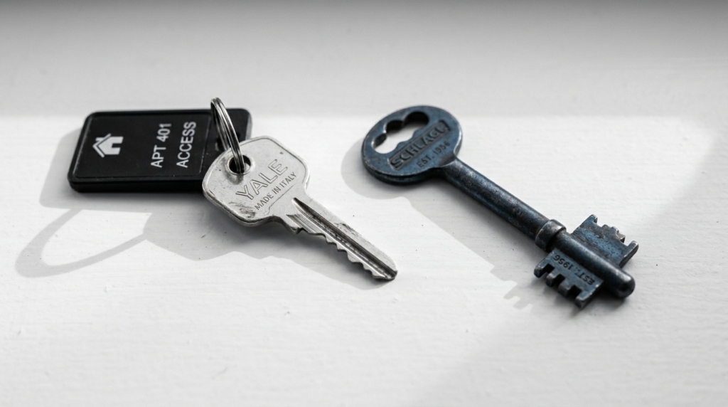 apartment key vs house key rent India choice