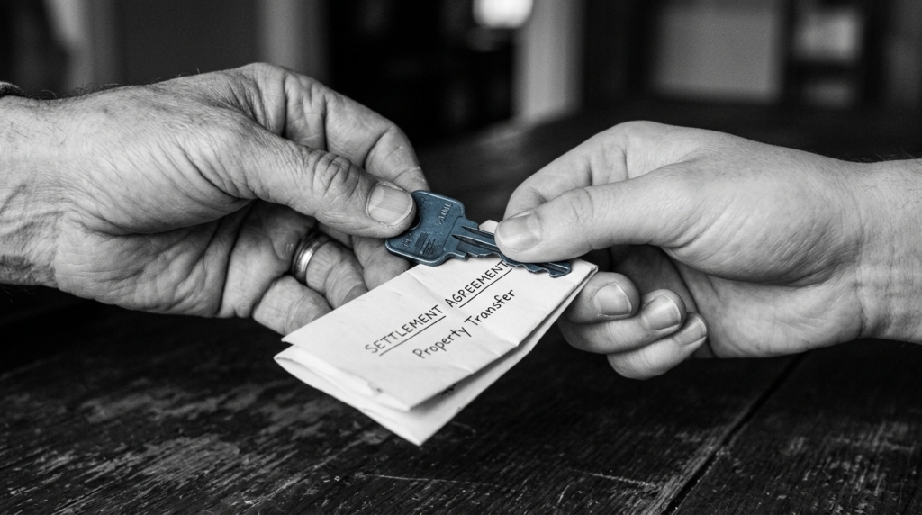 key handover deposit settlement landlord tenant India