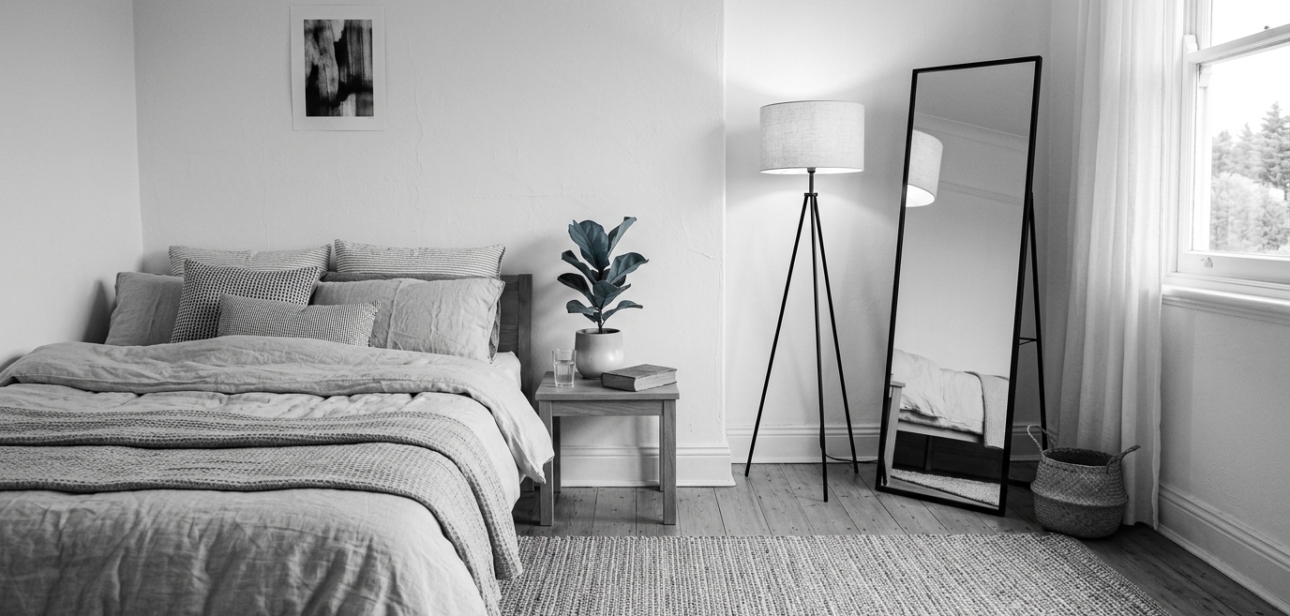 small bedroom design ideas India rental flat space solutions